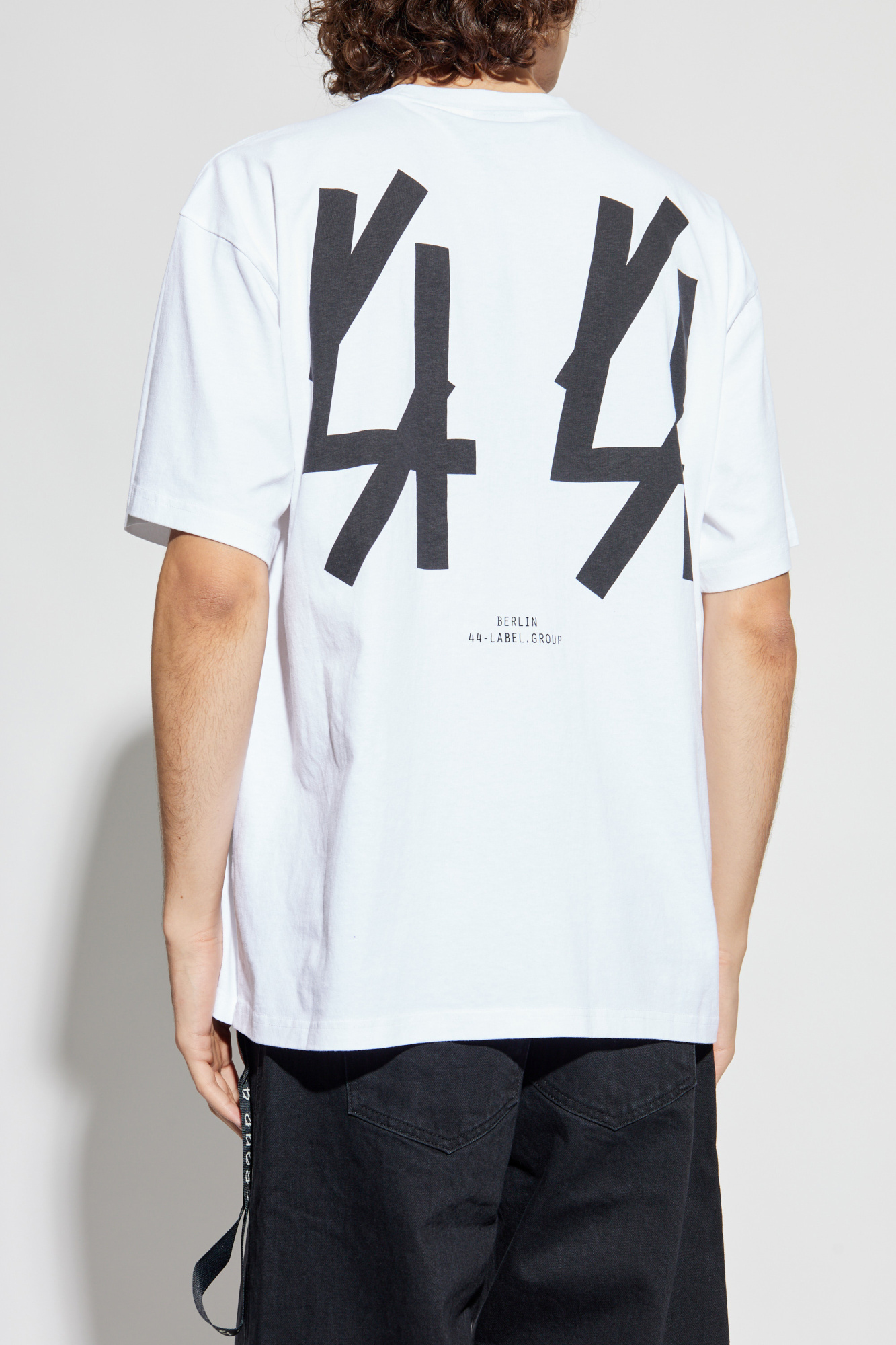 White T-shirt with logo 44 Label Group - Vitkac France